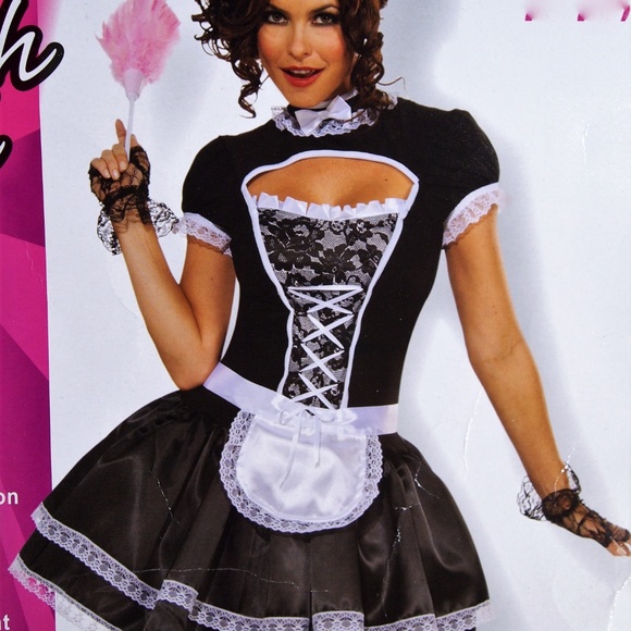 Halloween French Maid one piece attached a… - Picture 3 of 4